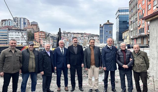 Çağlayan, Yeni Merkez Çarşısı AVM Projesinde temel atma çalışmalarını inceledi