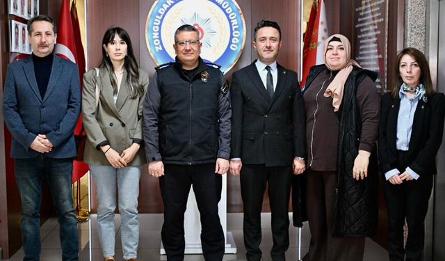 AK Parti Merkez İlçe Başkanı Köroğlu’ndan Polis Haftası ziyareti