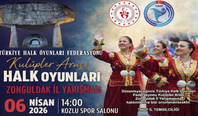 Zonguldak'ta halk oyunları heyecanı başlıyor