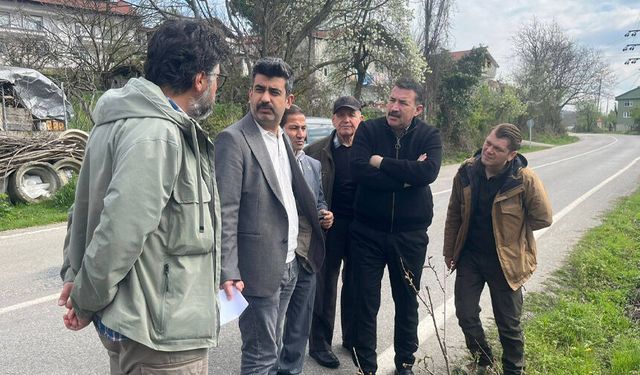 Özcan Ulupınar, Mehmet Akif Ersoy Caddesi’nde incelemelerde bulundu