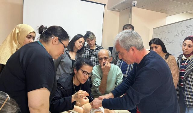 Yenidoğan canlandırma eğitimi sona erdi