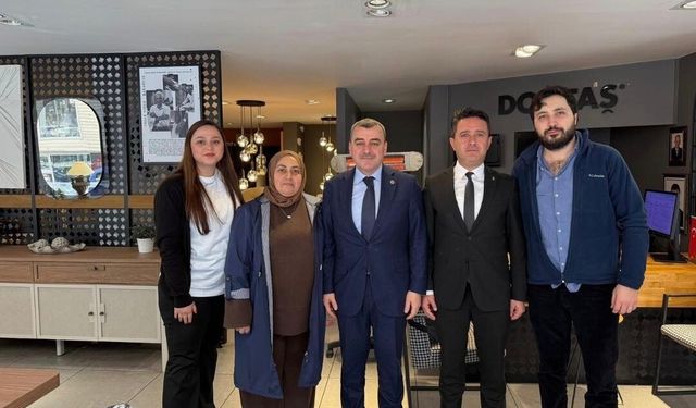 AK Parti'den İhsan Can Tosun'a ziyaret