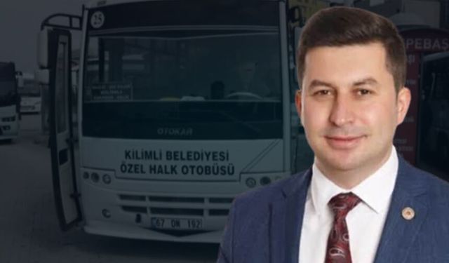 Kamil Altun'dan müjde: Kilimli Belediyesi 5 Otobüs almaya hazırlanıyor