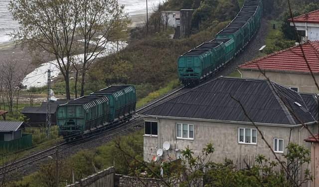 Zonguldak-Karabük Demiryolunda seferler aksadı
