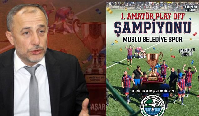 Muslu Belediyespor’a hükmen mağlubiyet kararı: Şampiyonluk tescillendi