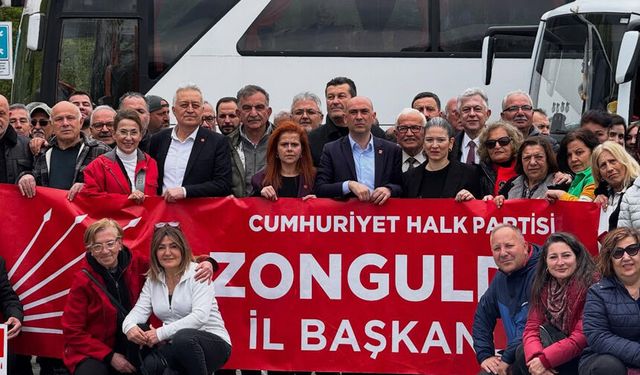 CHP örgütü, 'Millet İradesine Sahip Çıkıyor' mitingine katıldı