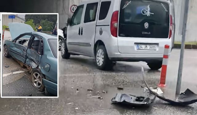Devrek Eğerci yol ayrımında trafik kazası