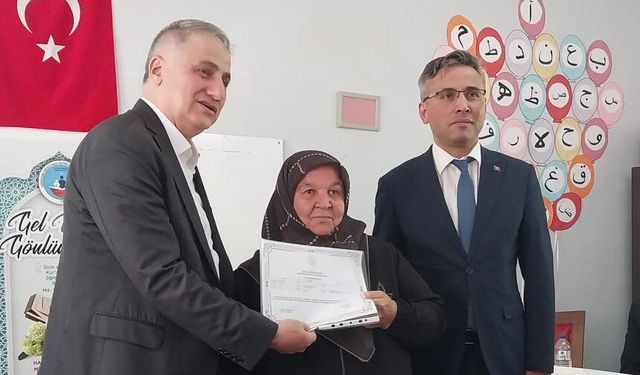 Kızılcapınar’da Kur’an-ı Kerim Kursu tamamlandı