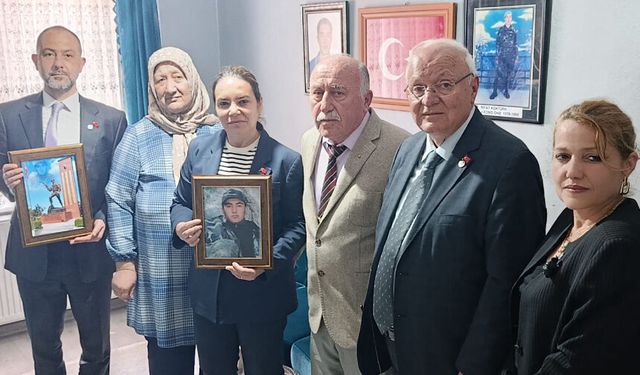 Şehit Ailesine anlamlı ziyaret