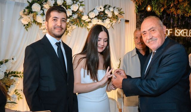 CHP’li Tayfun Özdemir’in mutlu günü: Kızı Cansu Özdemir nişanlandı
