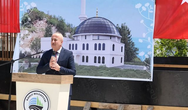 Değirmenağzı Huzur Camii'nin temeli dualarla atıldı
