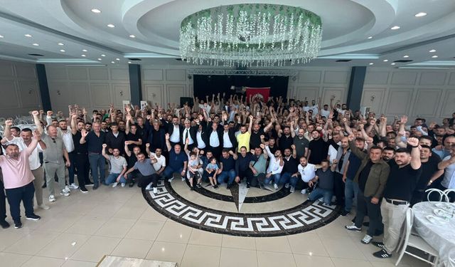 Kozlu adayları, madencilerle buluştu