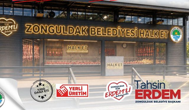 Zonguldak Belediyesi 'Halk Et Satış Noktası'nı açıyor