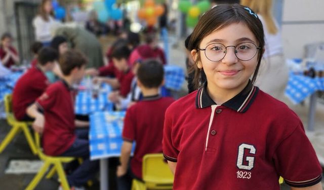 5. sınıf öğrencisi Duru Özdemir yeteneğini konuşturuyor