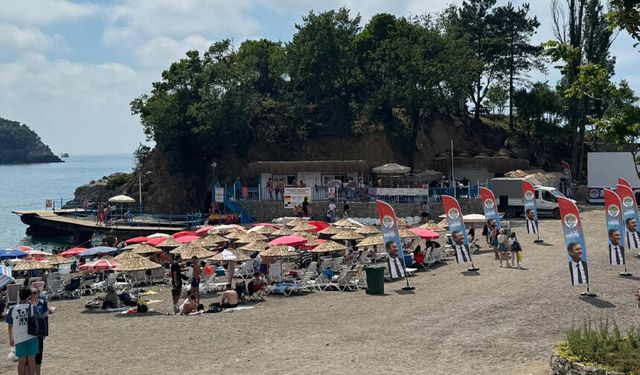 Zonguldak’ta sıcak hava plajları doldurdu