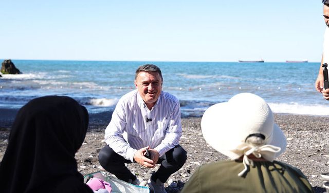 Kızlar Plajı yaz sezonuna kapılarını açtı