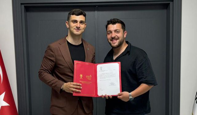 Gökçebey Gençlik Kolları'nda görev değişimi: Emirhan Özkan atandı