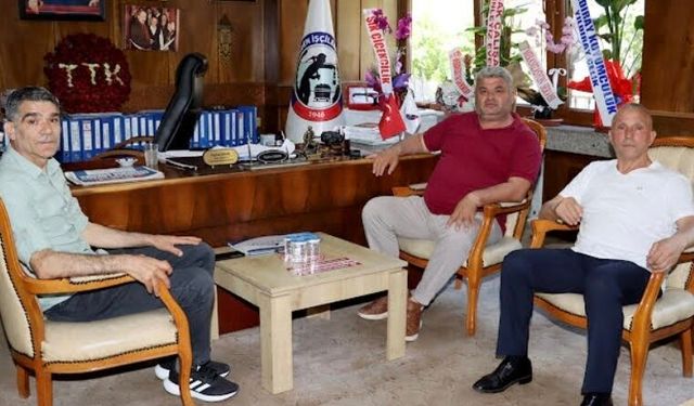 Muhtarlardan Tayfun Demir'e ziyaret