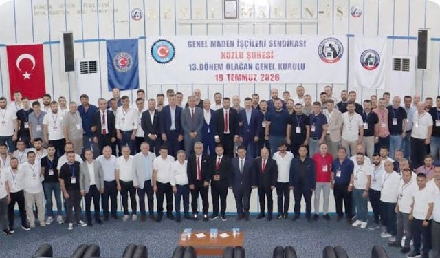 GMİS Kozlu Şube Genel Kurulu yapıldı