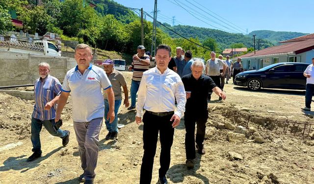 Sezer Köroğlu'ndan Olukyanı Köyü'ne ziyaret