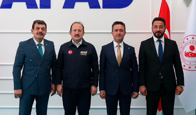 Zonguldak'ın Afet öncelikleri AFAD Başkanlığı'nda masaya yatırıldı