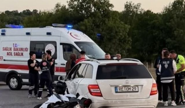 OSB Kavşağındaki kazada motosiklet sürücüsü hayatını kaybetti