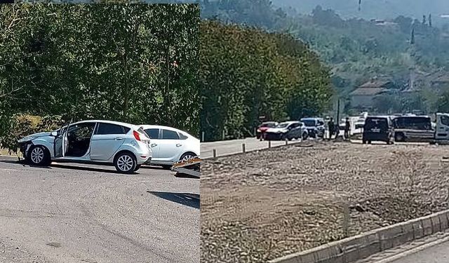 Çaydeğirmeni’nde sorunlu kavşak yine kazaya neden oldu