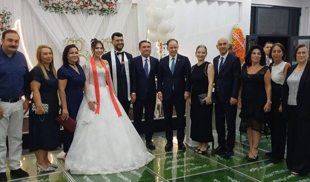 Doğukan Güney ile Elif Kaya evlendi