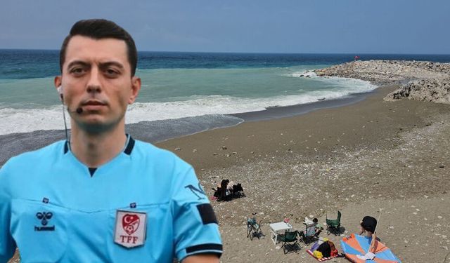 Valiliğin yasağını dinlemedi, eski hakem dalgalara yenik düştü