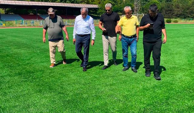 Erdemir Stadı’nda yenileme çalışmaları sürüyor