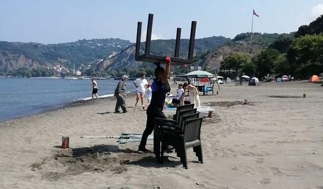 Çadır ve baraka işgalleri kaldırıldı