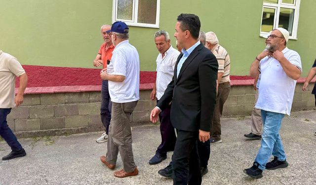 İlçe Başkanı Köroğlu, Karadere Köyü’nde vatandaşlarla buluştu