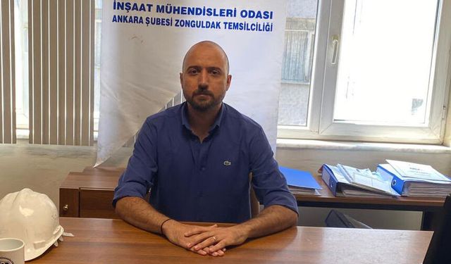 İMO Zonguldak’tan 17 Ağustos uyarısı: “Riskli yapıları biliyoruz, hangileri riskli bilmiyoruz”