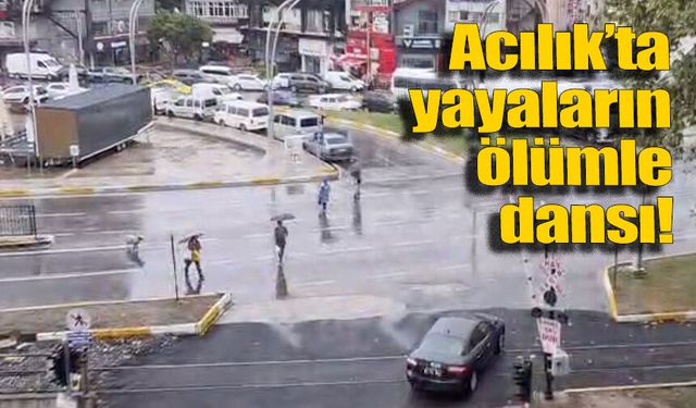 Acılık’ta ölümle dans! Yetkililer seyrediyor