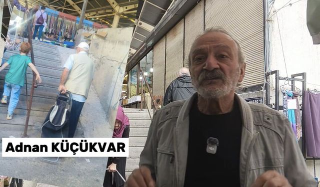 Zonguldak Pazaryerinde emekliye kaydırak yaptılar!