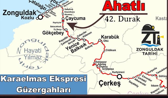 Karaelmas Ekspresi Güzergahı: Ahatlı