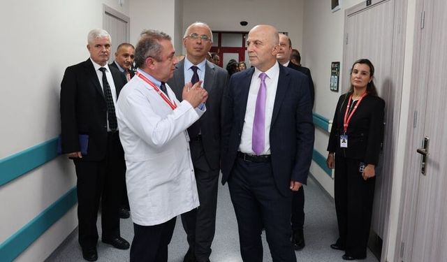 Rektör Ulusoy’dan BEUN Hastanesine Ziyaret