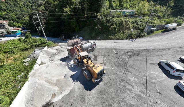 Kdz. Ereğli’de 32 bin ton sıcak asfalt yollarla buluştu