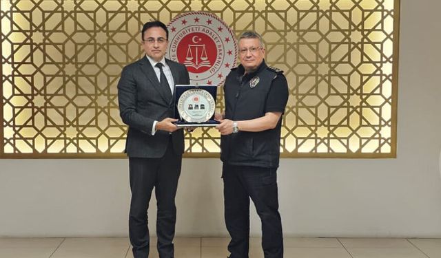 Sinan Ergen’den Başsavcı Kapağan’a veda ziyareti