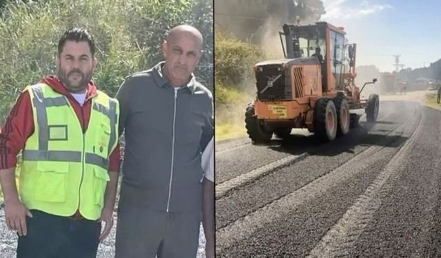 Kilimli Balıkçı Barınağı yolu asfaltlandı
