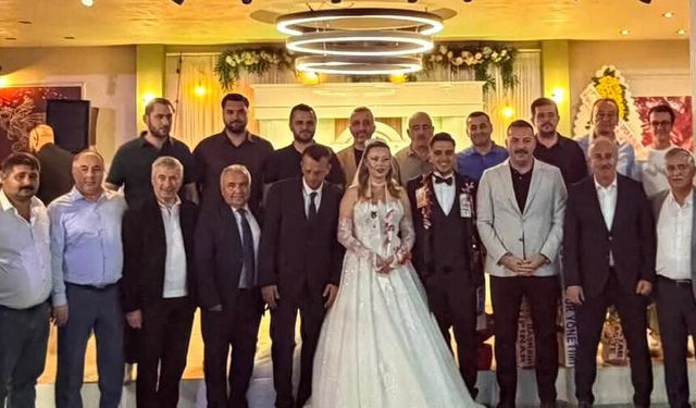 Mustafa Aydın’ın oğlu Enes Berkay, Sudenaz ile dünyaevine girdi