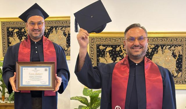 Nejdet Tıskaoğlu lisans eğitimini tamamladı