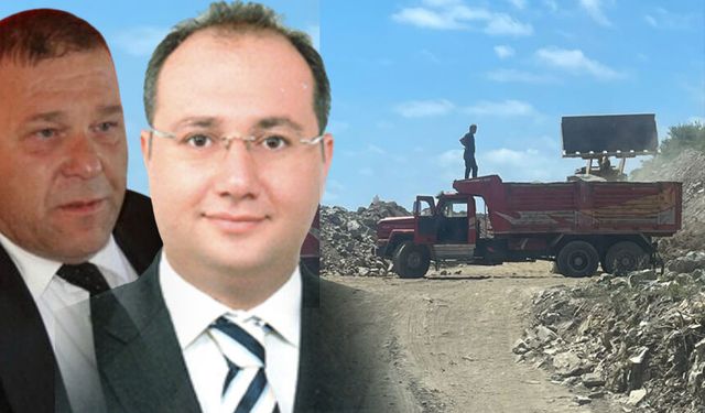 Belediye işçisi ve iş makineleri Davut Acar’a mı çalışıyor?
