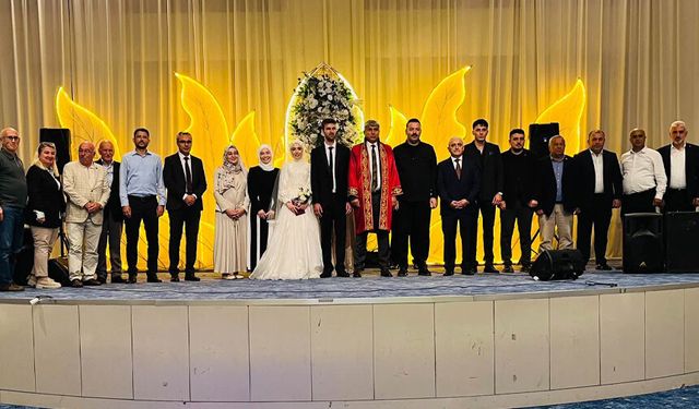 Sönmez ve Angı ailelerinin mutlu günü
