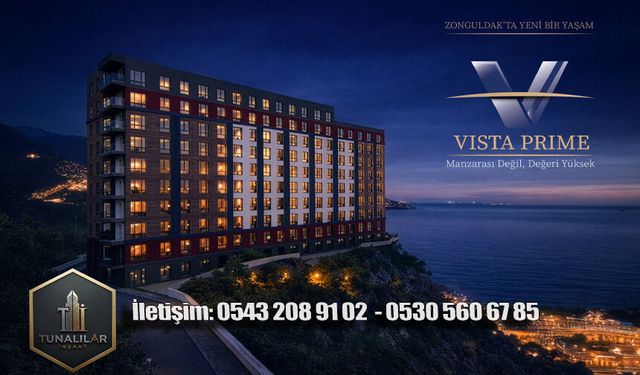 Tunalılar İnşaat’tan Zonguldak’a yeni proje: Vista Prime