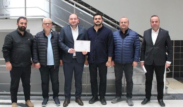 Başoğlu mazbatasını aldı