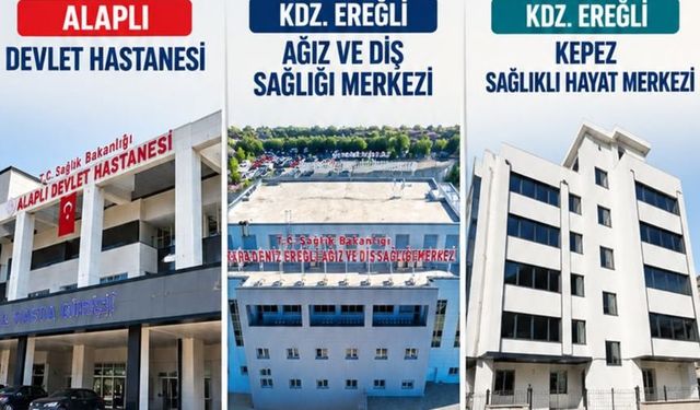 Zonguldak’ta üç sağlık tesisinin açılışı yapılacak
