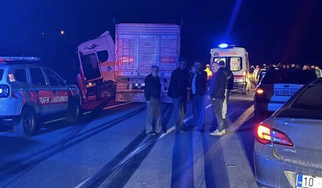 Kamyonun çarptığı 80 yaşındaki adam hayatını kaybetti