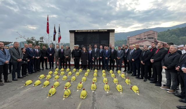 43 Amasra MAden Şehidi dualarla anıldı