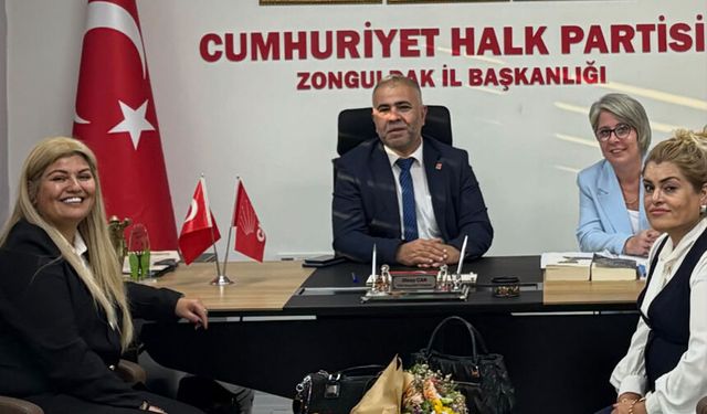 CHP Kadın Kolları Genel Başkan Yardımcısı Kayabaş Zonguldak’ta